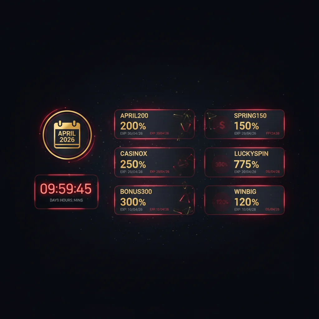 Aktuální promo kódy NV Casino – duben 2026