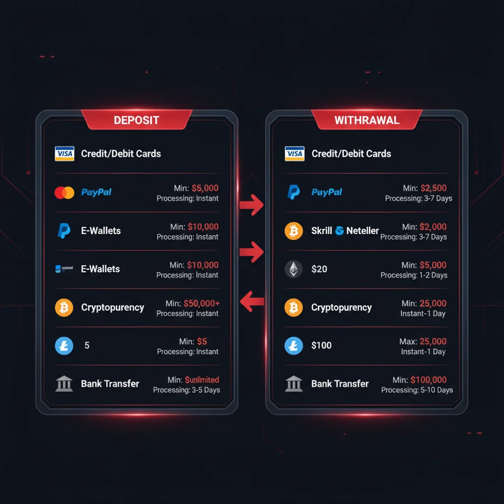 Platební metody NV Casino – vklady a výběry pro české hráče